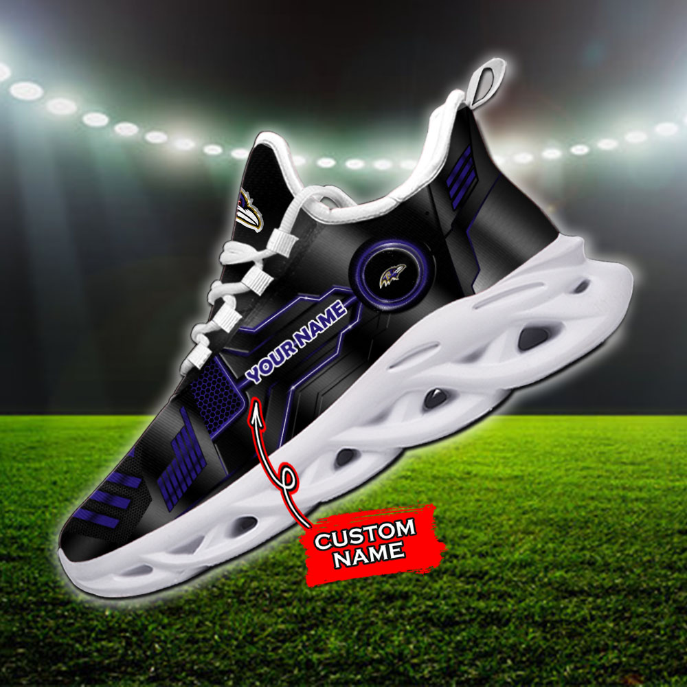 Baltimore Ravens NFL Max Soul Shoes Sneakers For Men And Women