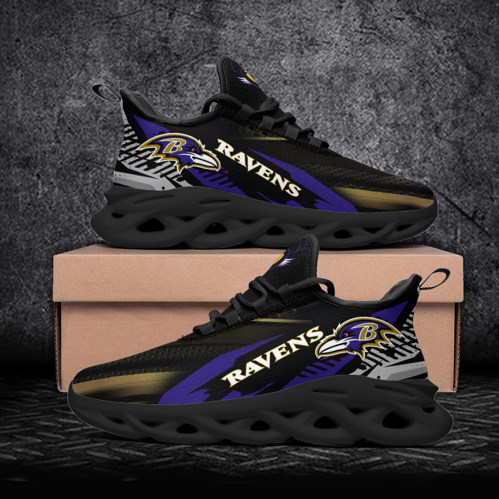 Baltimore Ravens NFL Max Soul Shoes Sneakers For Men And Women
