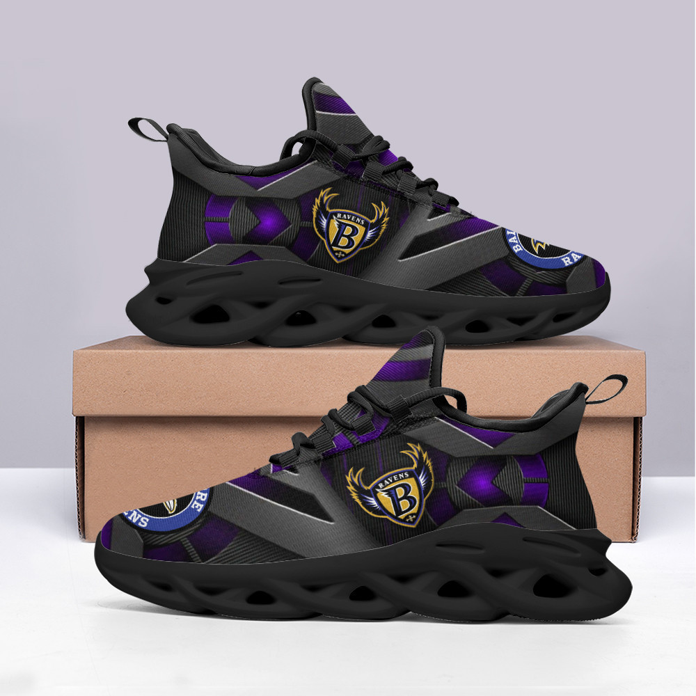 Baltimore Ravens NFL Max Soul Shoes Sneakers For Men And Women