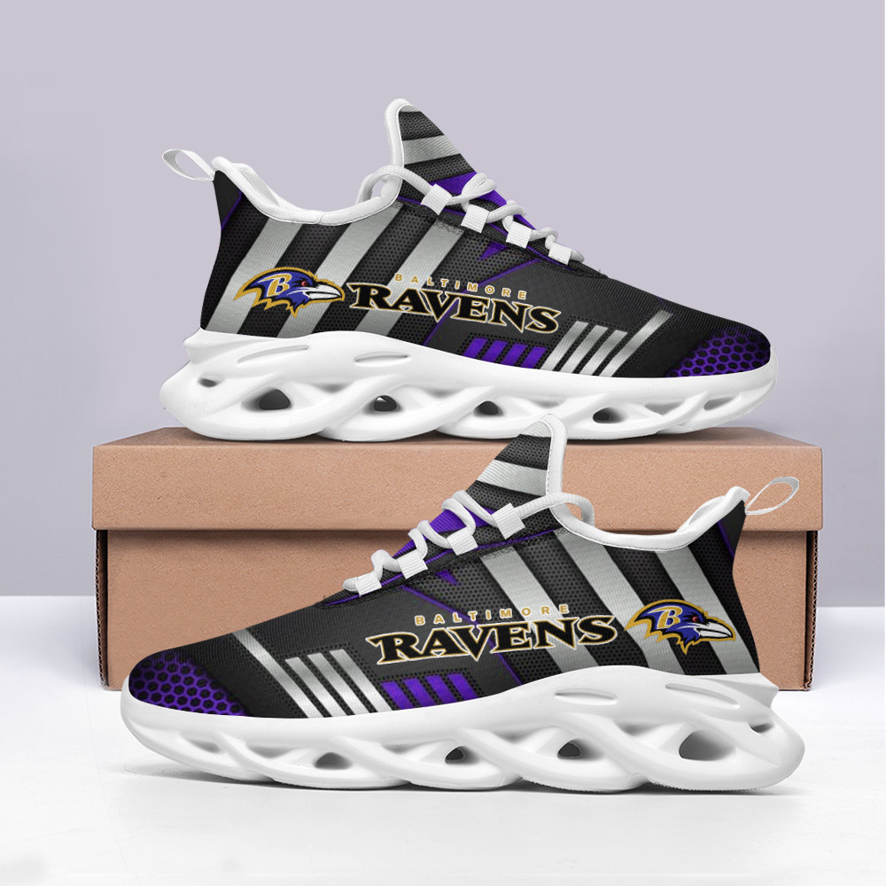 Baltimore Ravens NFL Max Soul Shoes Sneakers For Men And Women