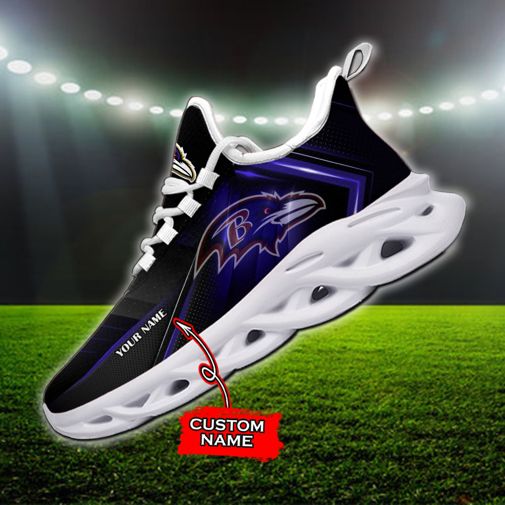 Baltimore Ravens NFL Max Soul Shoes Sneakers For Men And Women