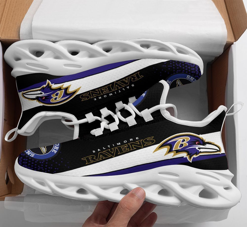 Baltimore Ravens NFL Max Soul Shoes Sneakers For Men And Women