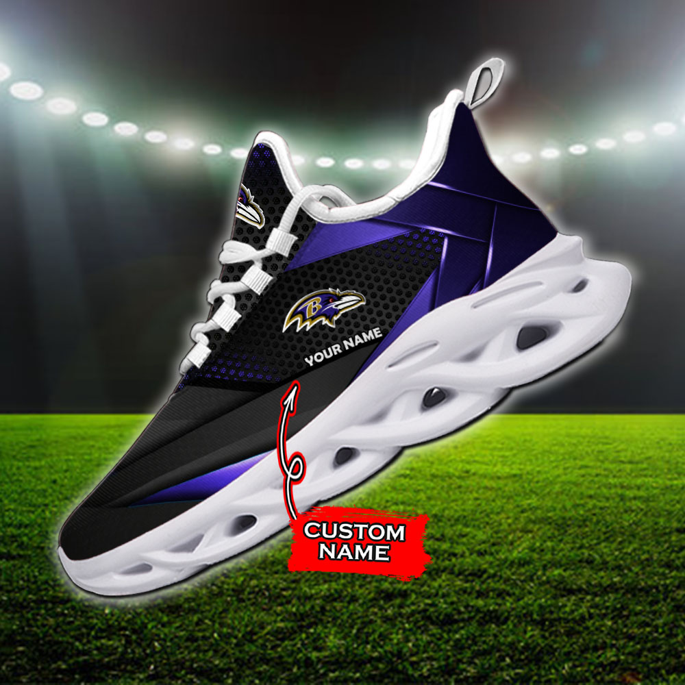 Baltimore Ravens NFL Max Soul Shoes Sneakers For Men And Women