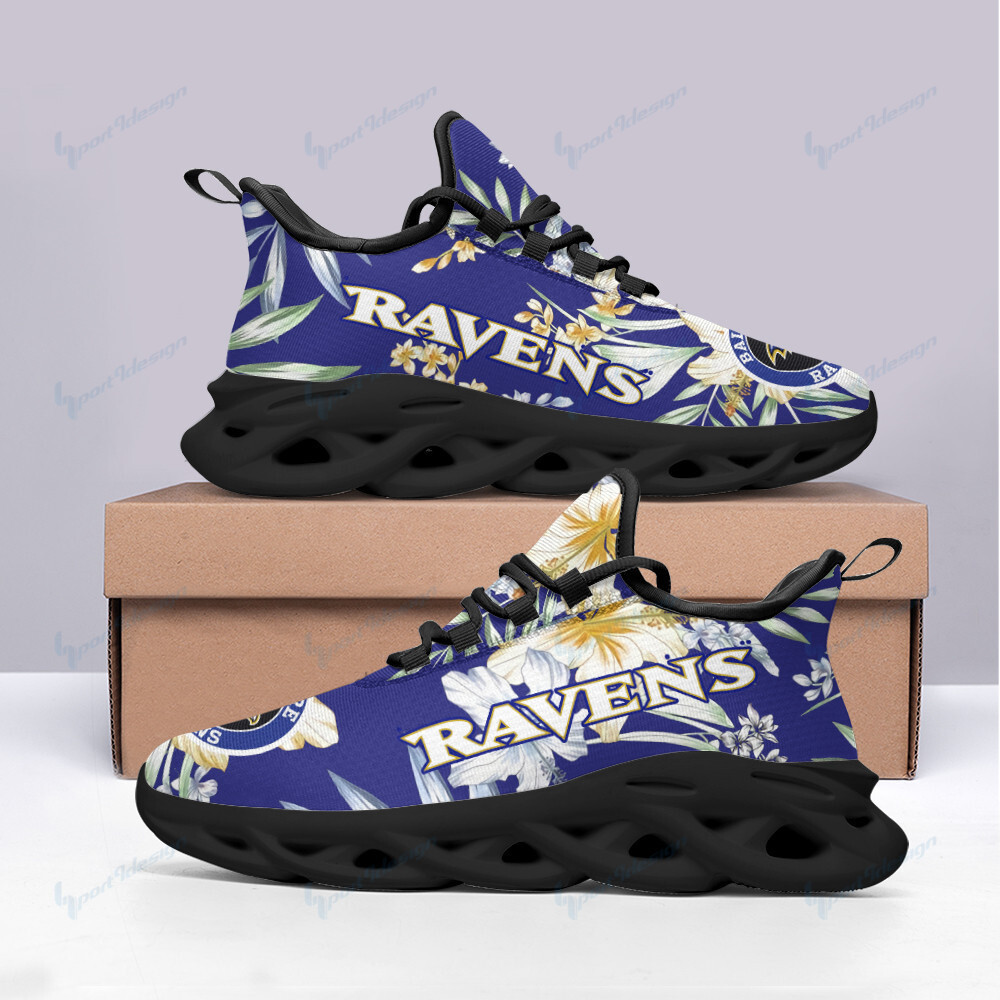 Baltimore Ravens NFL Max Soul Shoes Sneakers For Men And Women