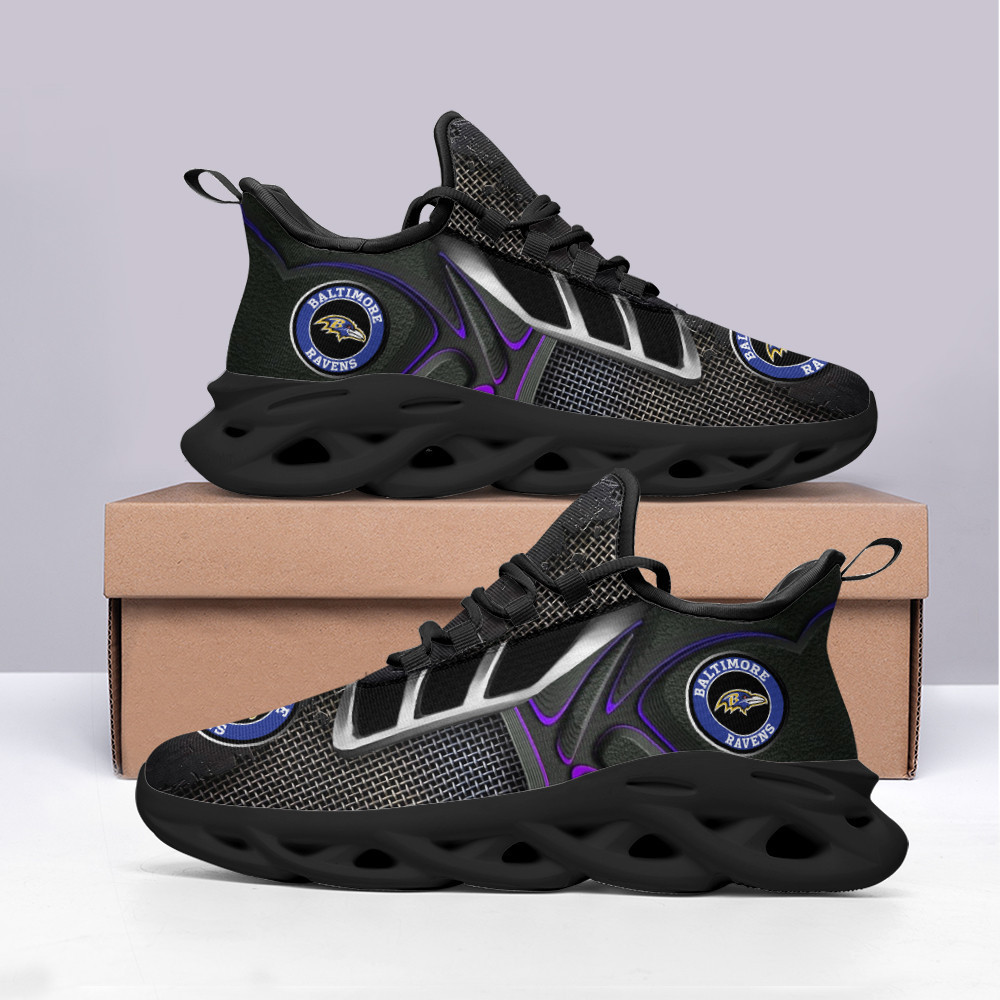 Baltimore Ravens NFL Max Soul Shoes Sneakers For Men And Women