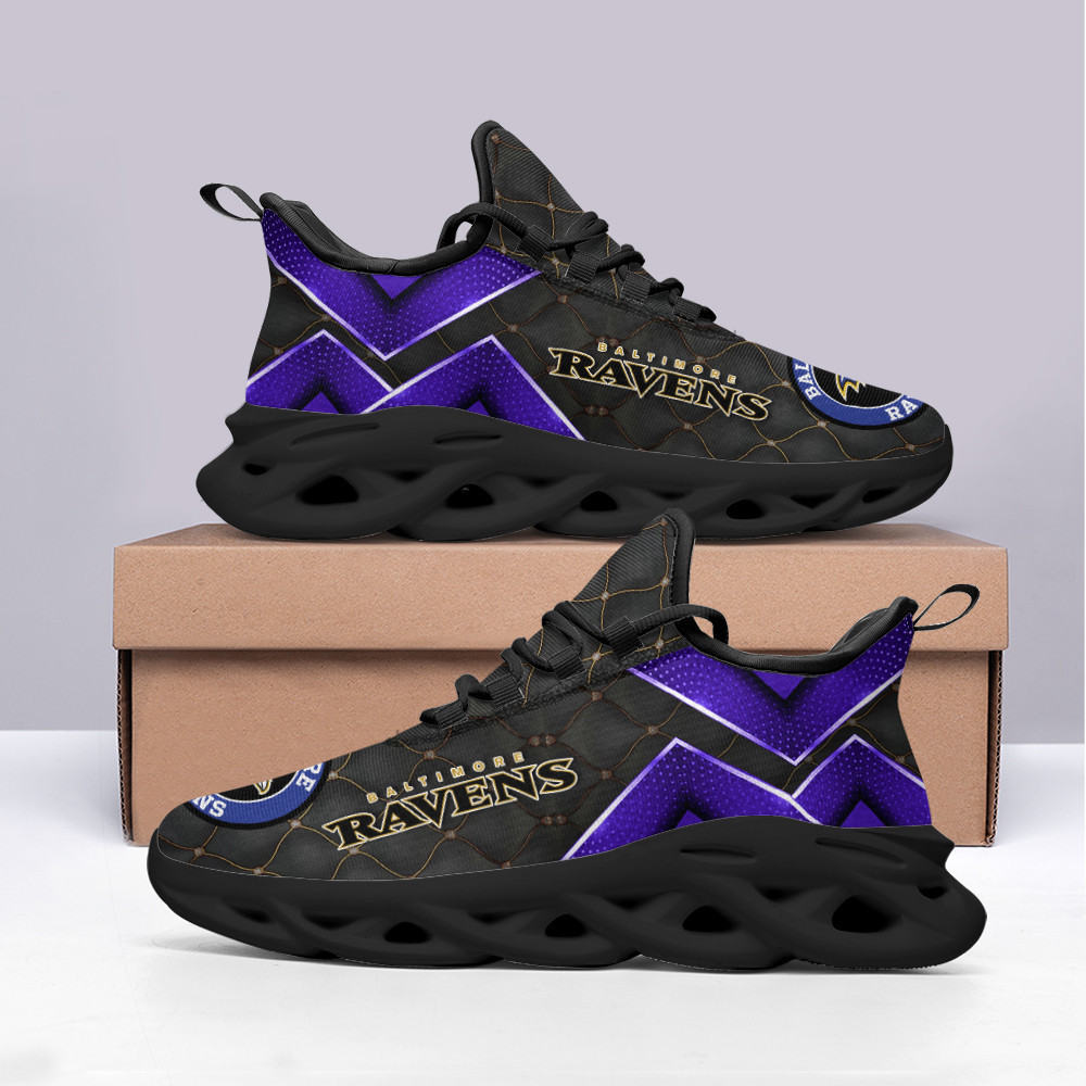 Baltimore Ravens NFL Max Soul Shoes Sneakers For Men And Women