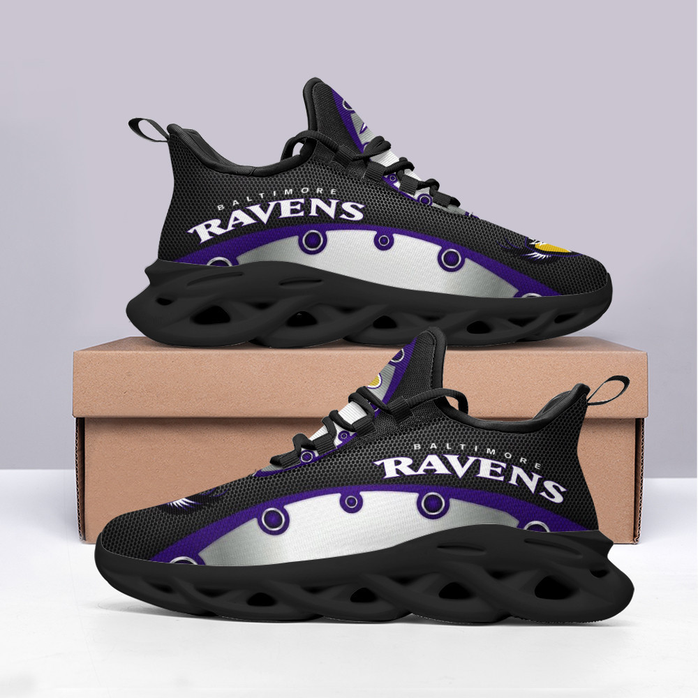 Baltimore Ravens NFL Max Soul Shoes Sneakers For Men And Women