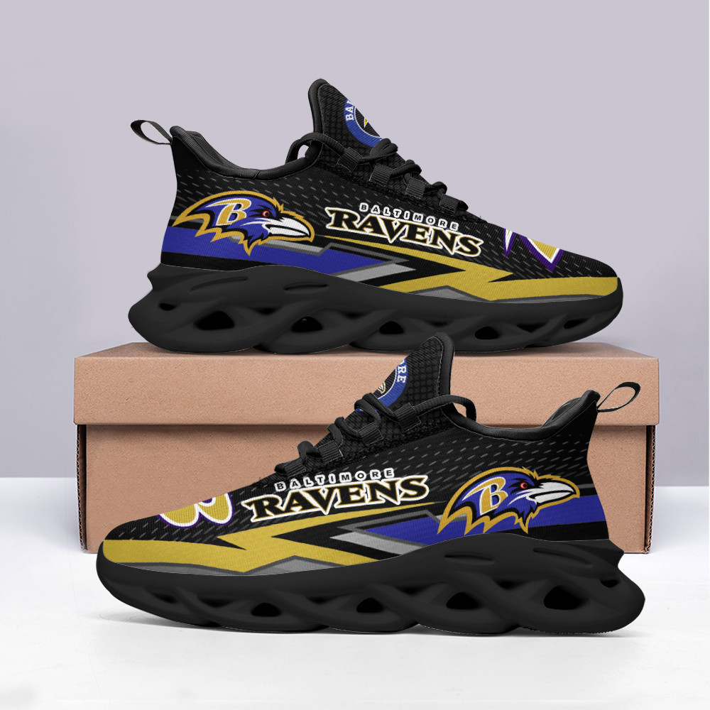 Baltimore Ravens NFL Max Soul Shoes Sneakers For Men And Women