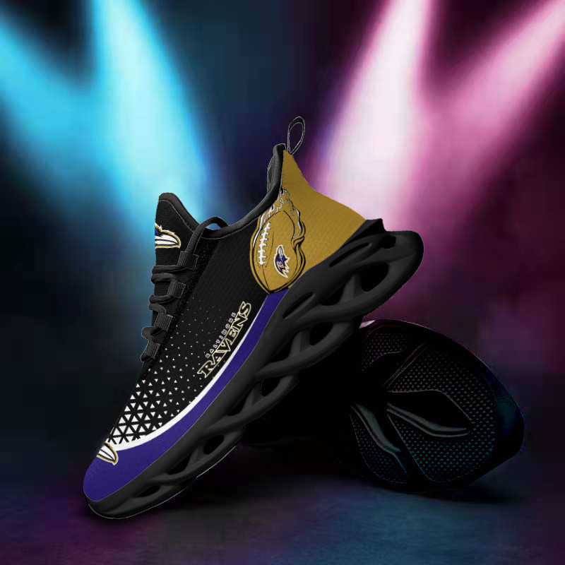 Baltimore Ravens NFL Max Soul Shoes Sneakers For Men And Women