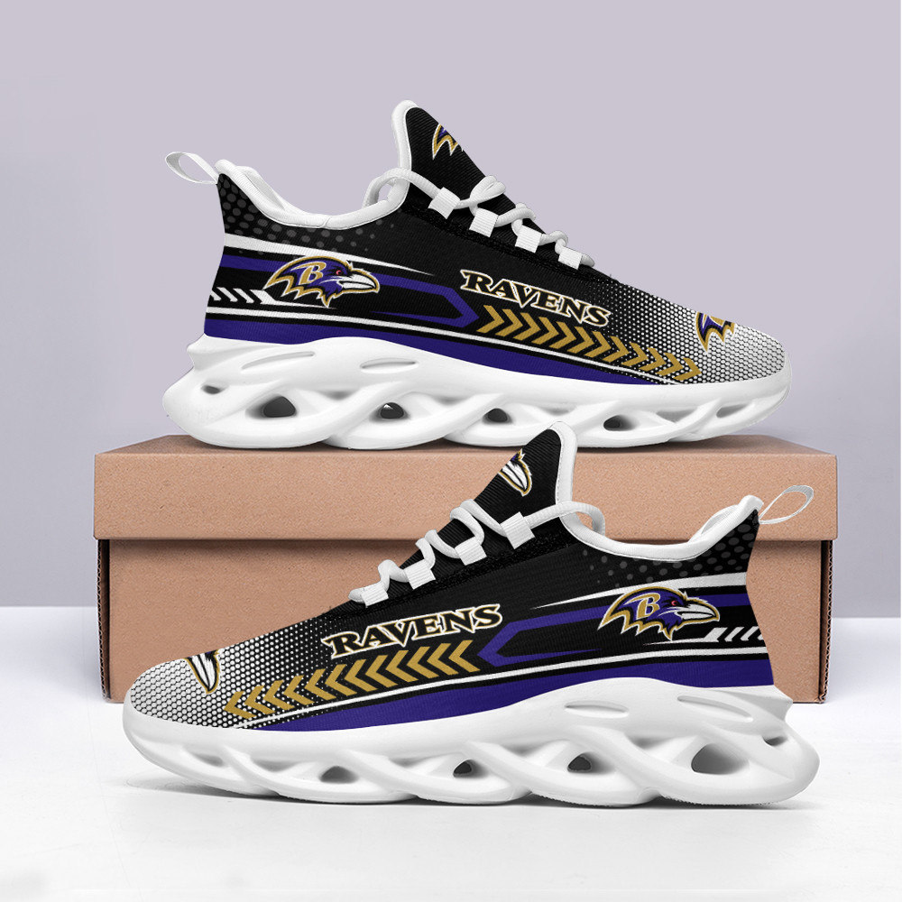 Baltimore Ravens NFL Max Soul Shoes Sneakers For Men And Women