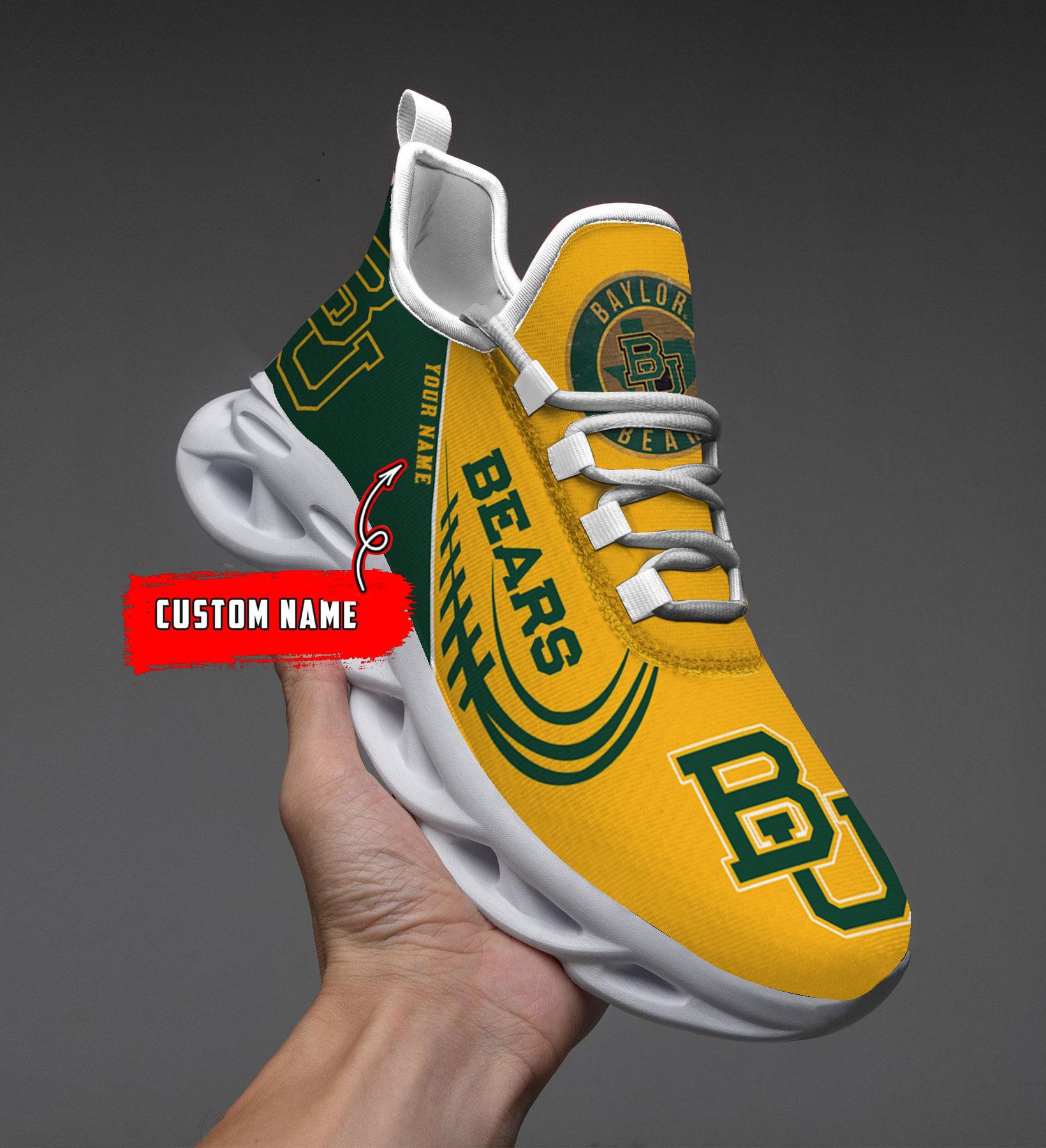 Baylor Bears Max Soul Shoes Sneakers For Men And Women