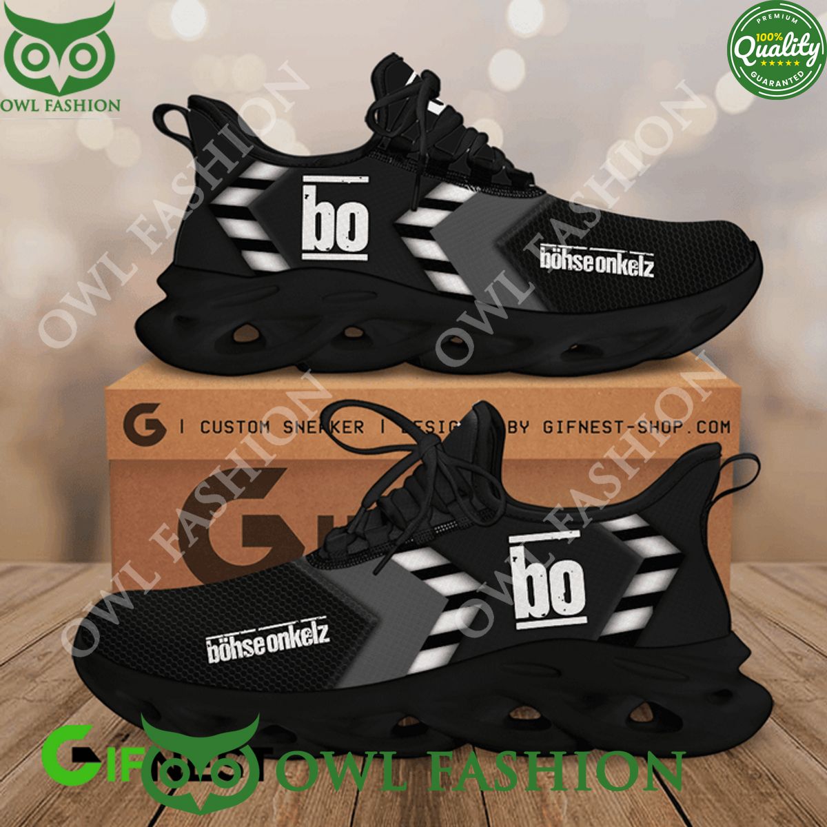 B?hse Onkelz Max Soul Shoes Sneakers For Men And Women