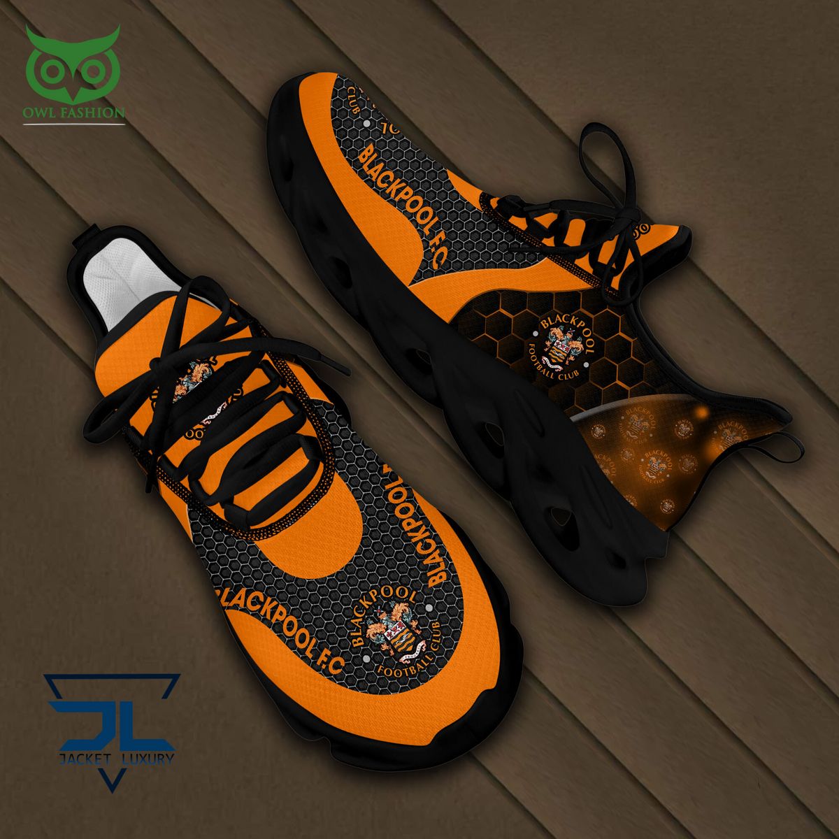 Blackpool FC Max Soul Shoes Sneakers For Men And Women