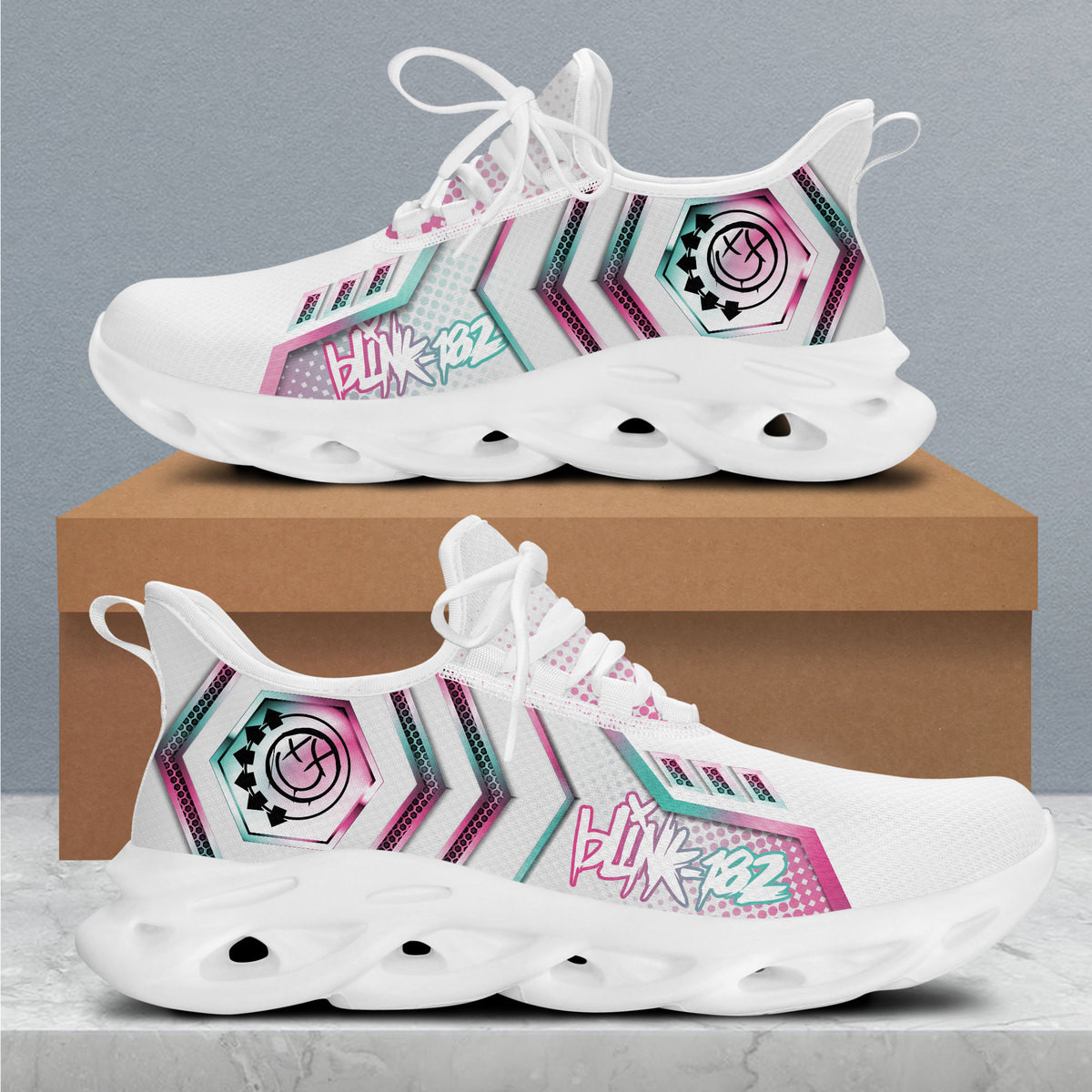 Blink 182 Max Soul Shoes Sneakers For Men And Women