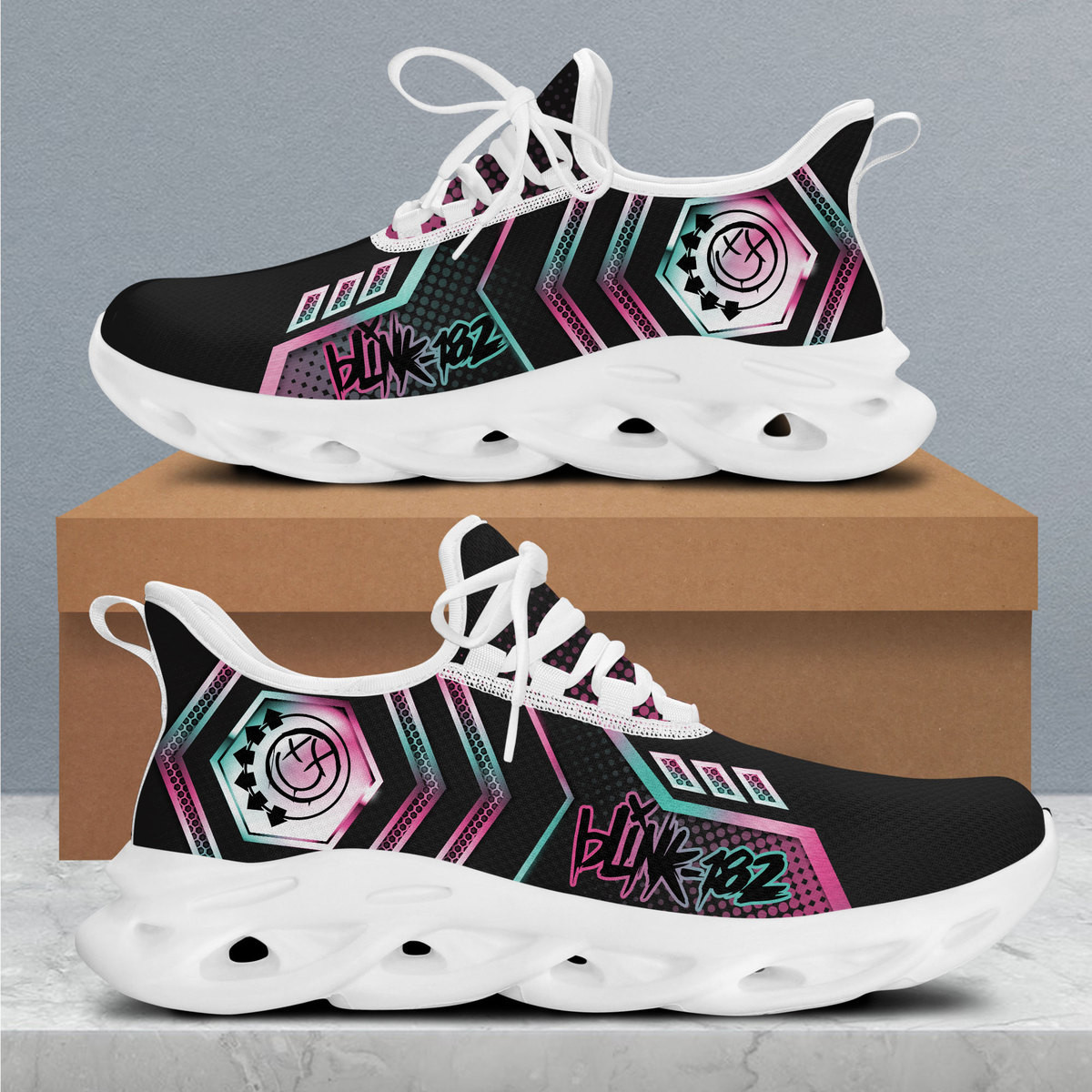 Blink 182 Max Soul Shoes Sneakers For Men And Women