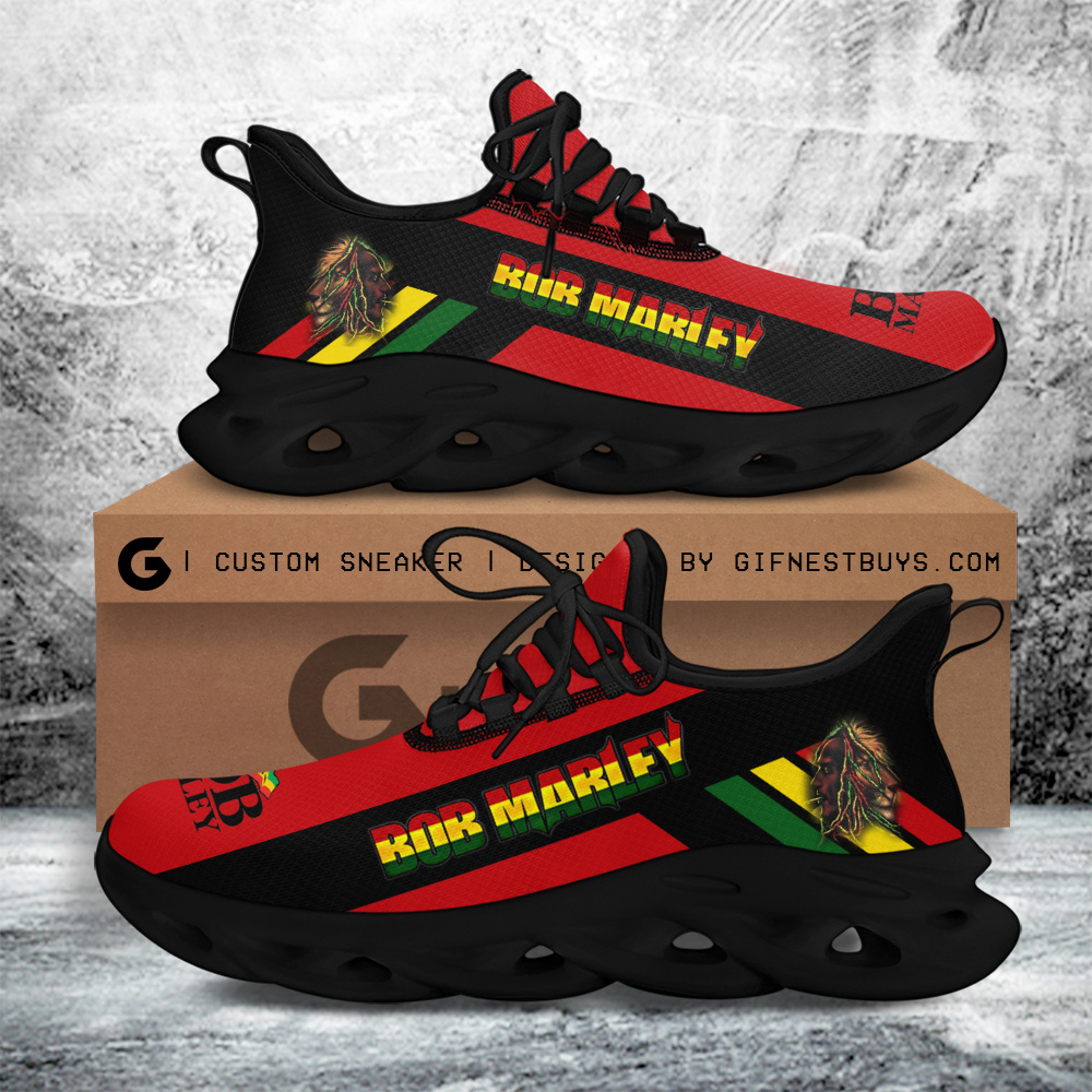 Bob Marley Max Soul Shoes Sneakers For Men And Women