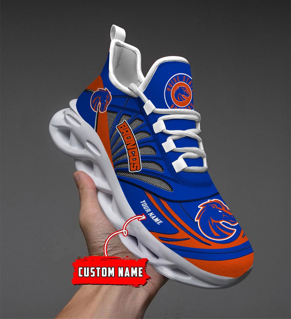 Boise State Broncos Max Soul Shoes Sneakers For Men And Women