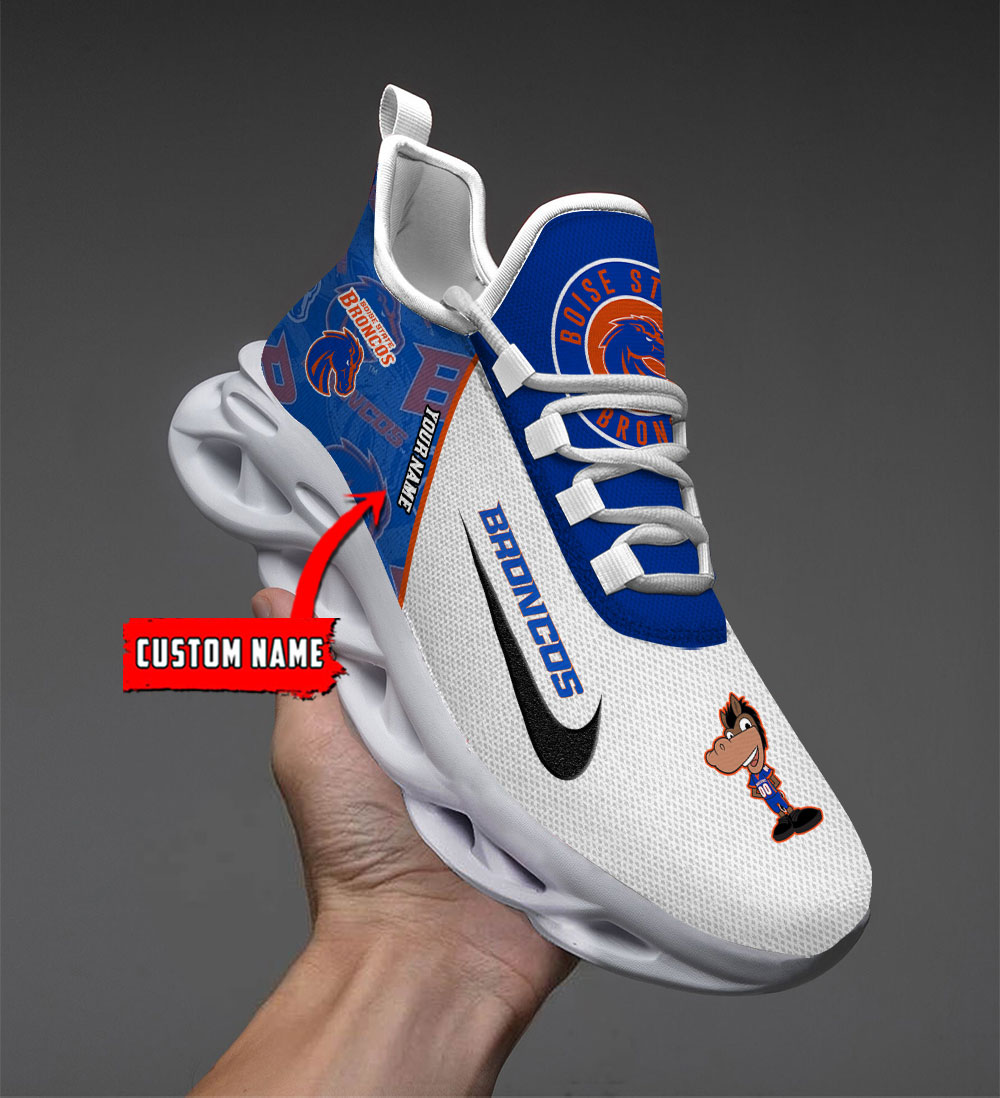Boise State Broncos Max Soul Shoes Sneakers For Men And Women