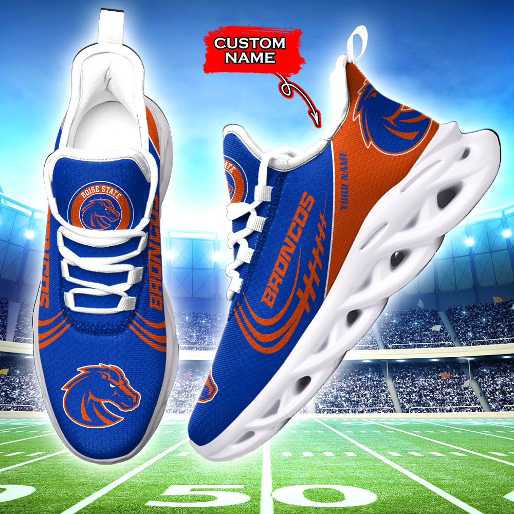 Boise State Broncos NCAA Max Soul Shoes Sneakers For Men And Women
