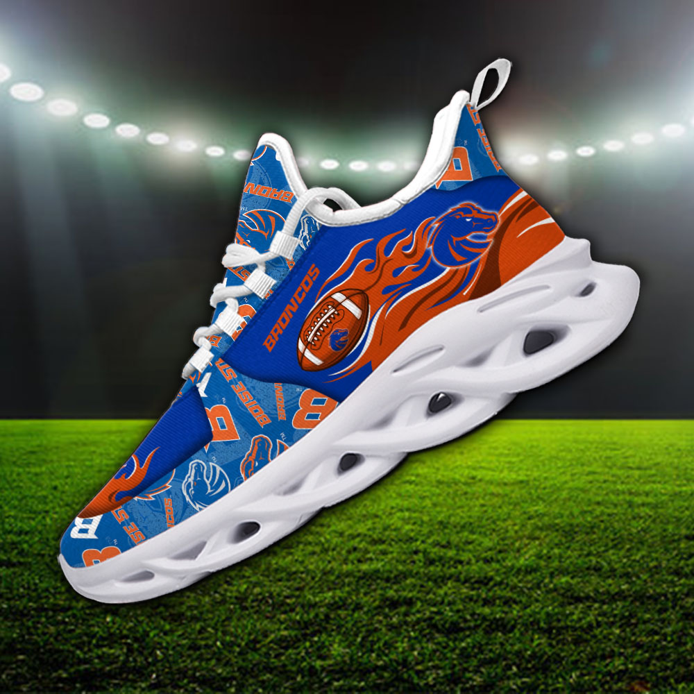 Boise State Broncos NCAA Max Soul Shoes Sneakers For Men And Women