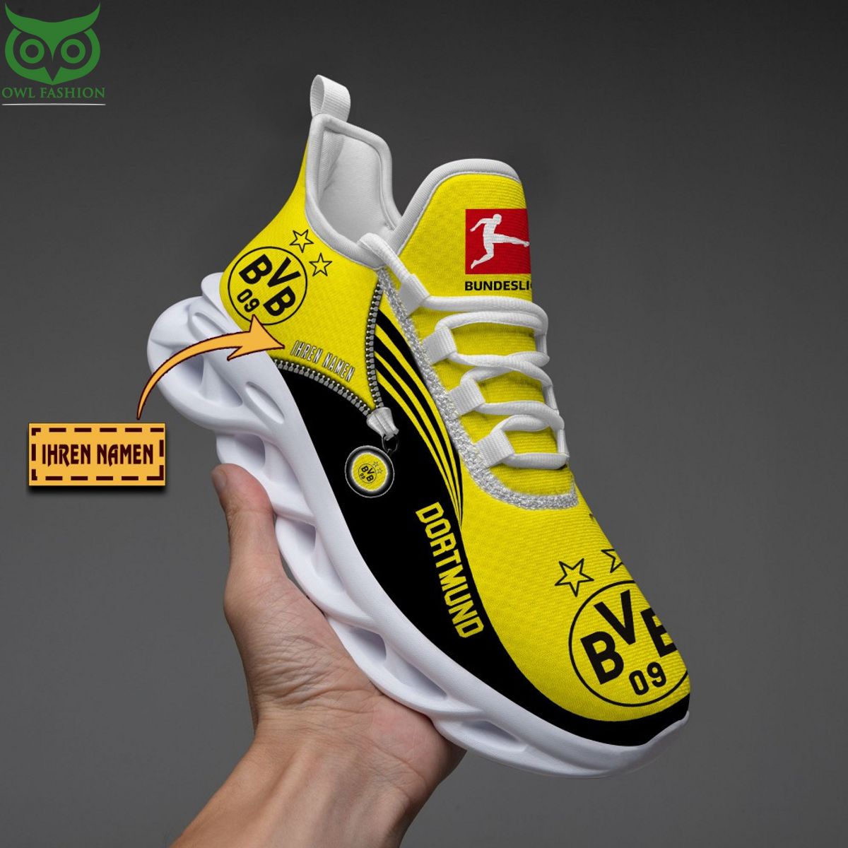 Borussia Dortmund Max Soul Shoes Sneakers For Men And Women