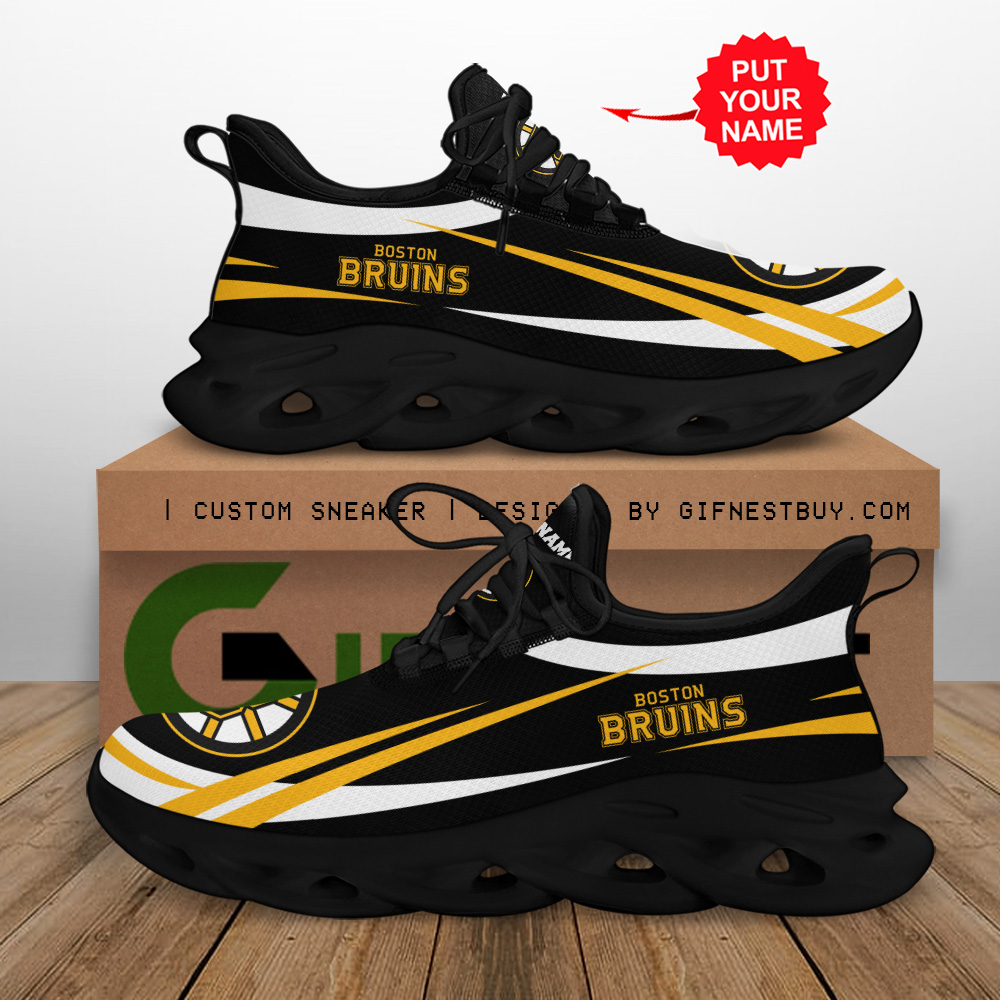 Boston Bruins Max Soul Shoes Sneakers For Men And Women