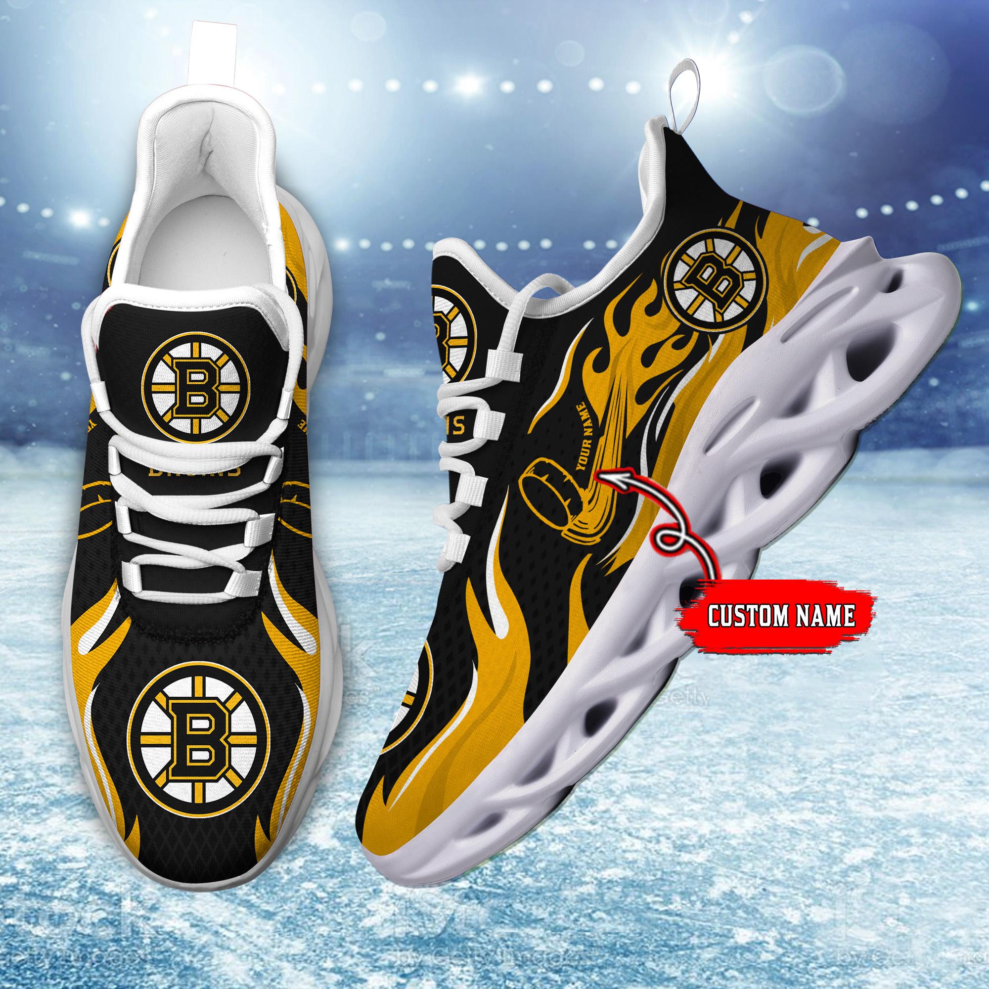 Boston Bruins Max Soul Shoes Sneakers For Men And Women