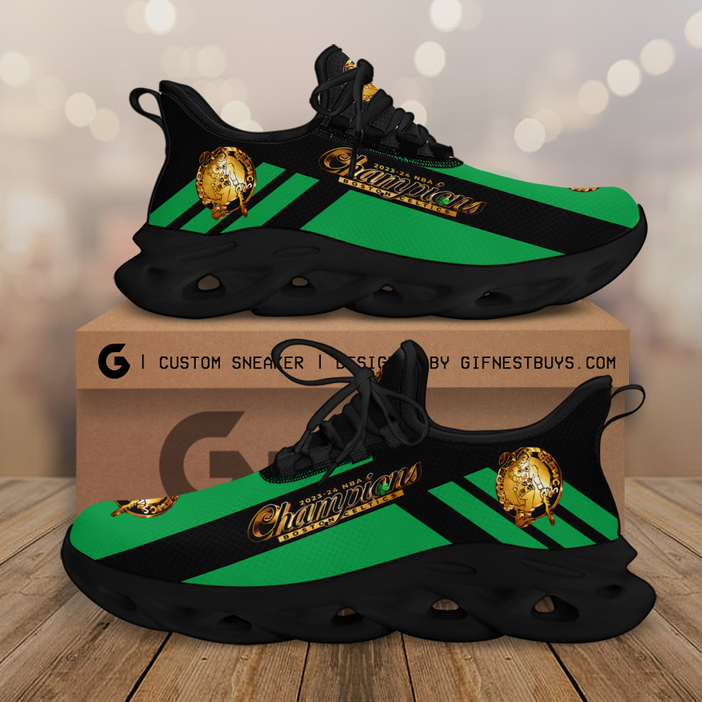 Boston Celtics Max Soul Shoes Sneakers For Men And Women