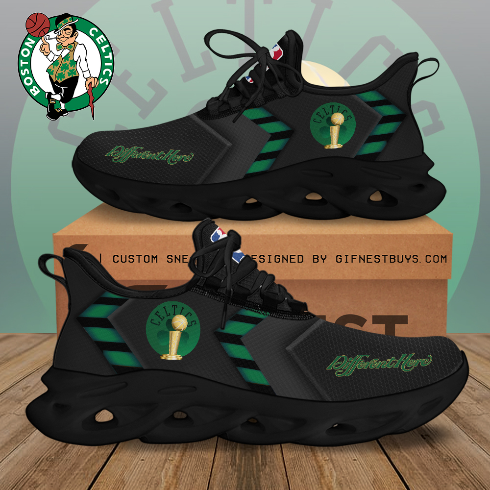 Boston Celtics Max Soul Shoes Sneakers For Men And Women
