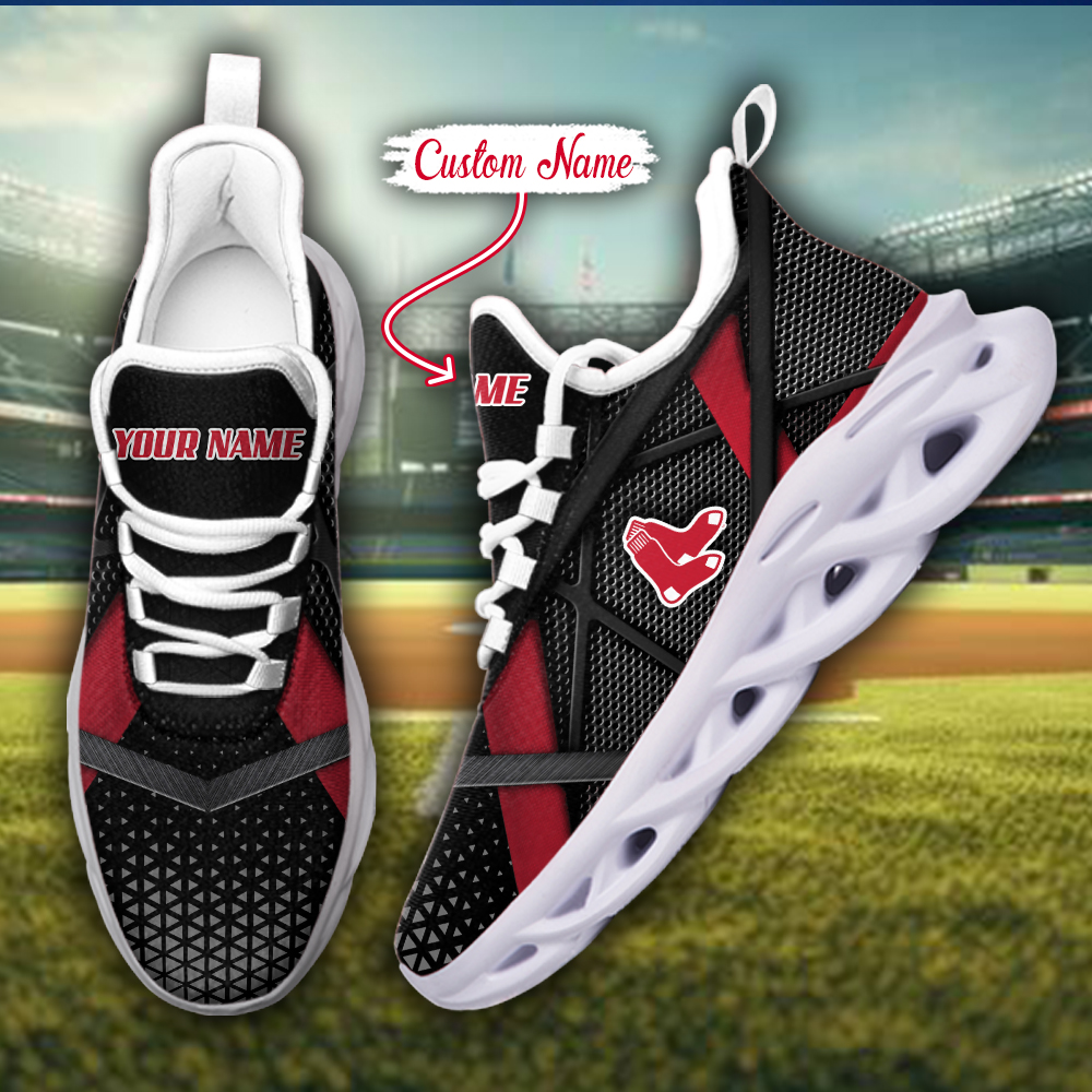 Boston Red Sox MLB Max Soul Shoes Sneakers For Men And Women