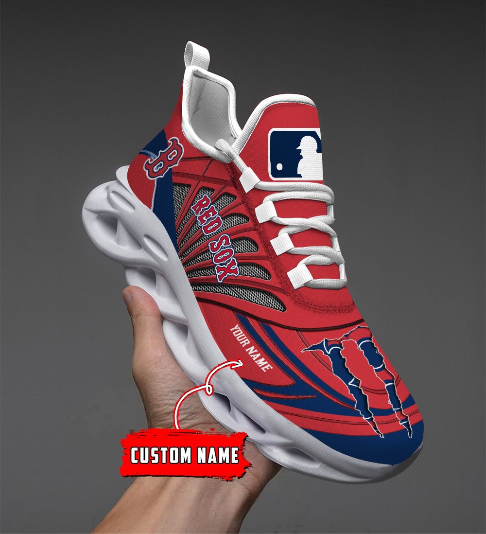 Boston Red Sox MLB Max Soul Shoes Sneakers For Men And Women