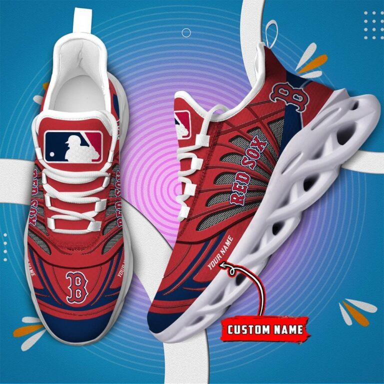 Boston Red Sox Max Soul Shoes Sneakers For Men And Women