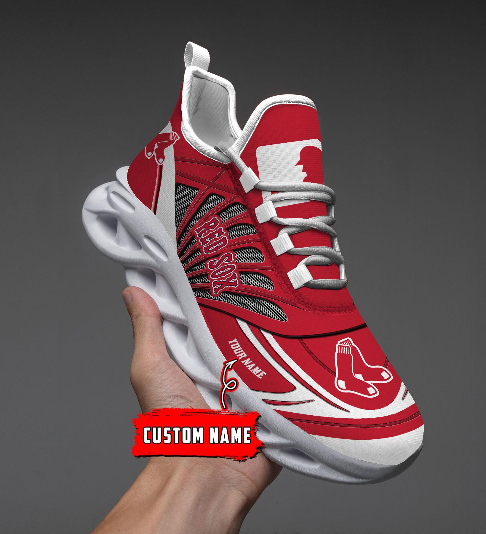 Boston Red Sox Max Soul Shoes Sneakers For Men And Women
