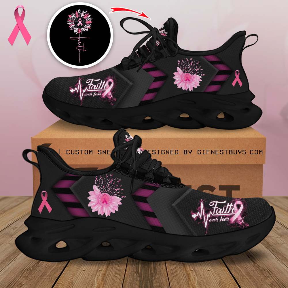 Breast Cancer Awareness Max Soul Shoes Sneakers For Men And Women