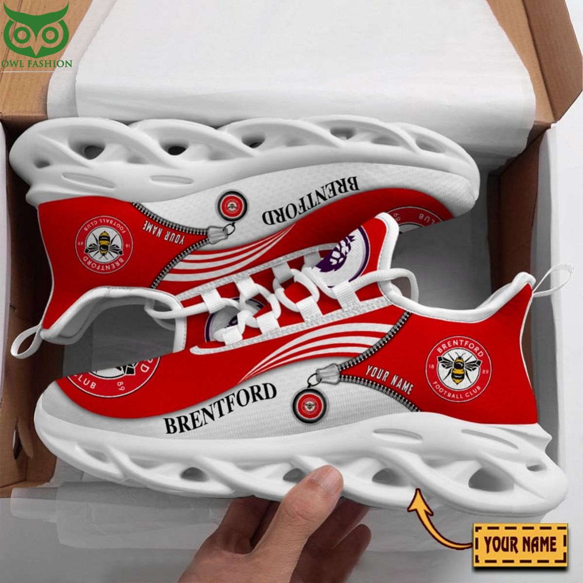 Brentford FC Max Soul Shoes Sneakers For Men And Women