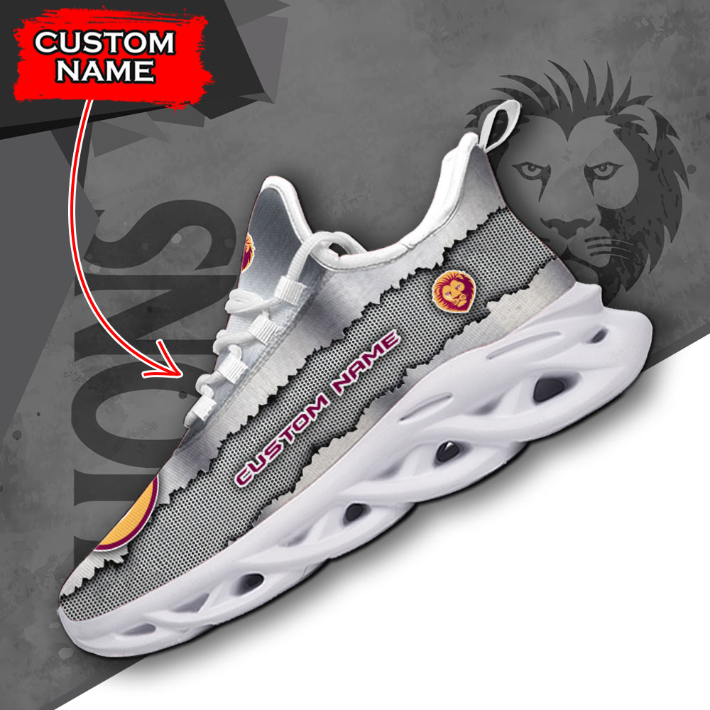 Brisbane Lions AFL Max Soul Shoes Sneakers For Men And Women