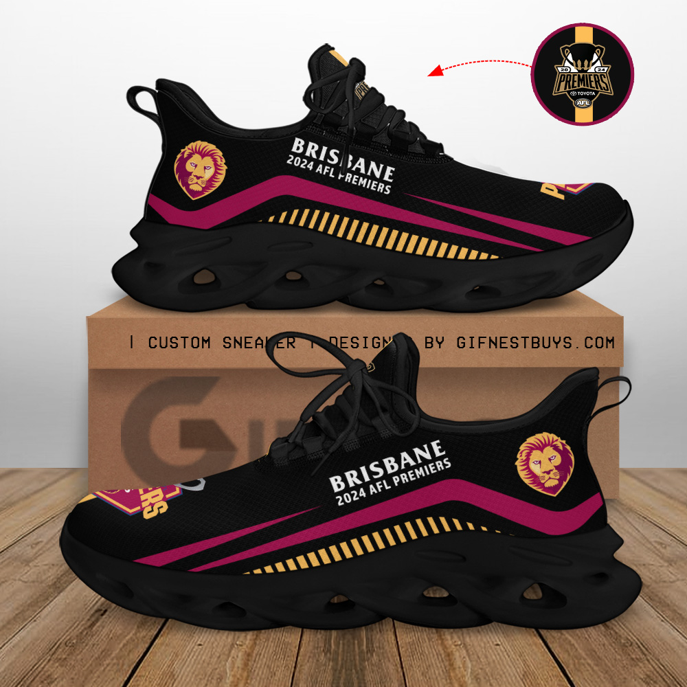 Brisbane Lions Max Soul Shoes Sneakers For Men And Women