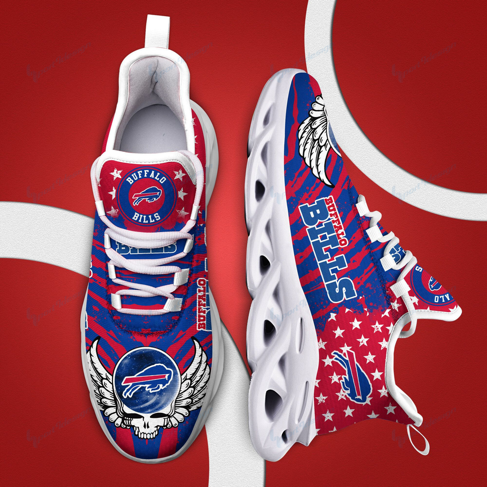 Buffalo Bills Max Soul Shoes Sneakers For Men And Women