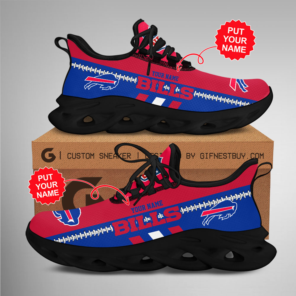 Buffalo Bills Max Soul Shoes Sneakers For Men And Women
