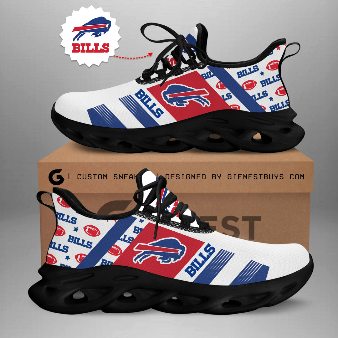 Buffalo Bills Max Soul Shoes Sneakers For Men And Women