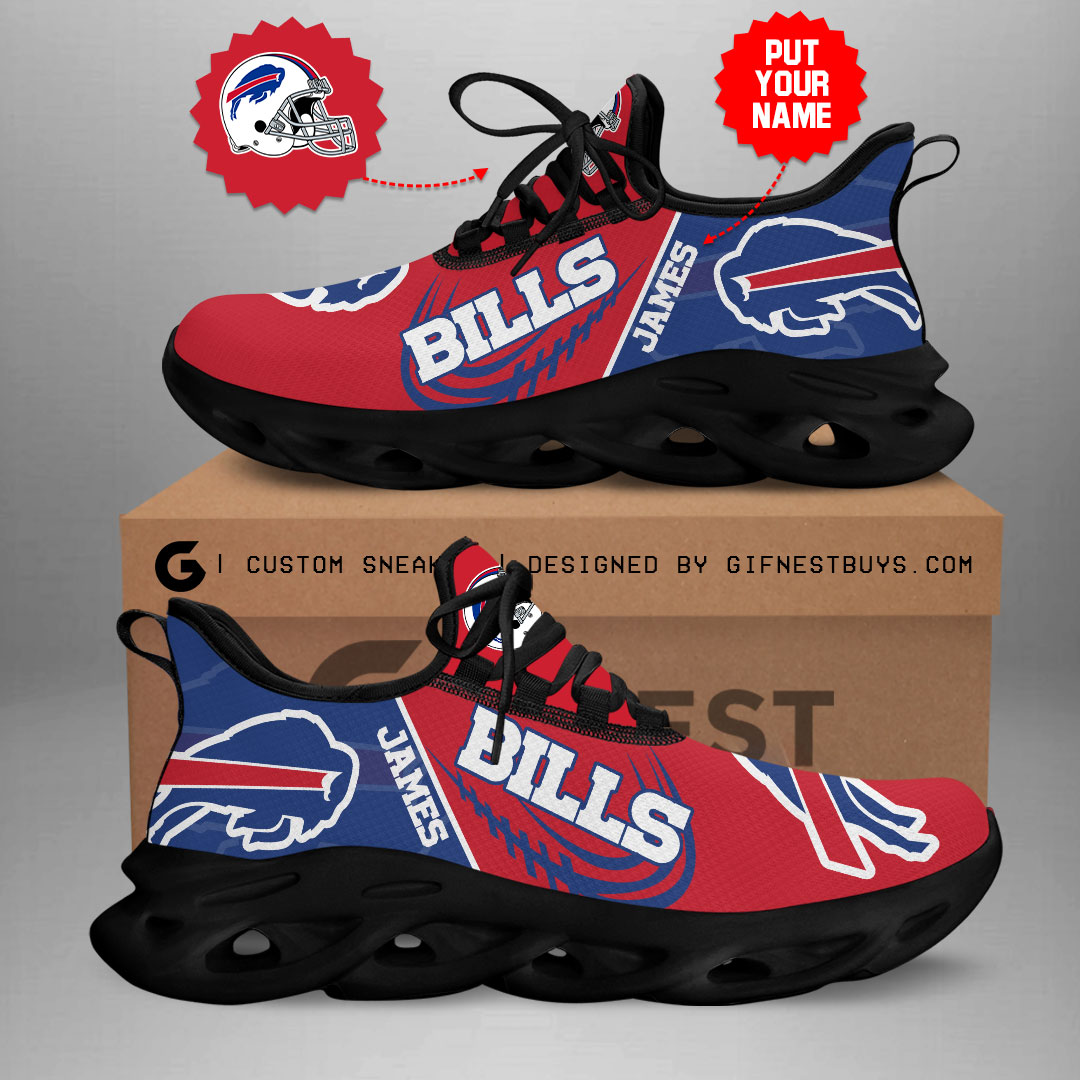 Buffalo Bills Max Soul Shoes Sneakers For Men And Women