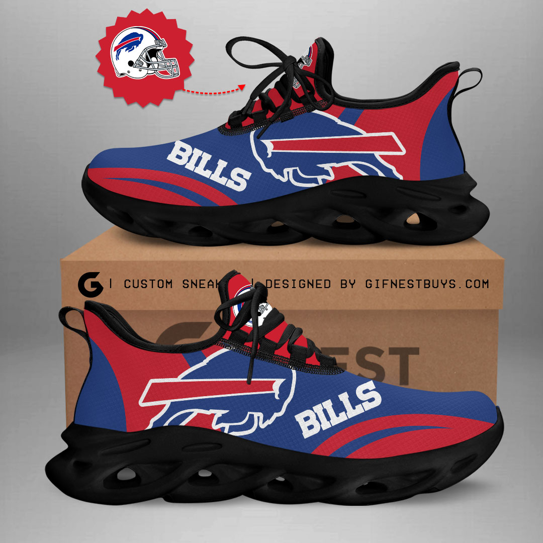 Buffalo Bills Max Soul Shoes Sneakers For Men And Women
