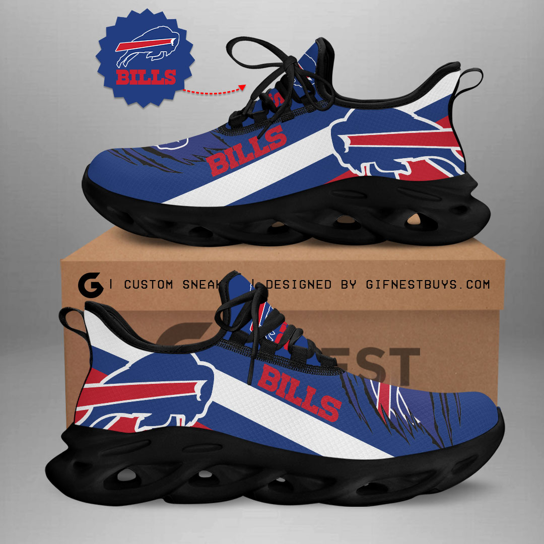 Buffalo Bills Max Soul Shoes Sneakers For Men And Women
