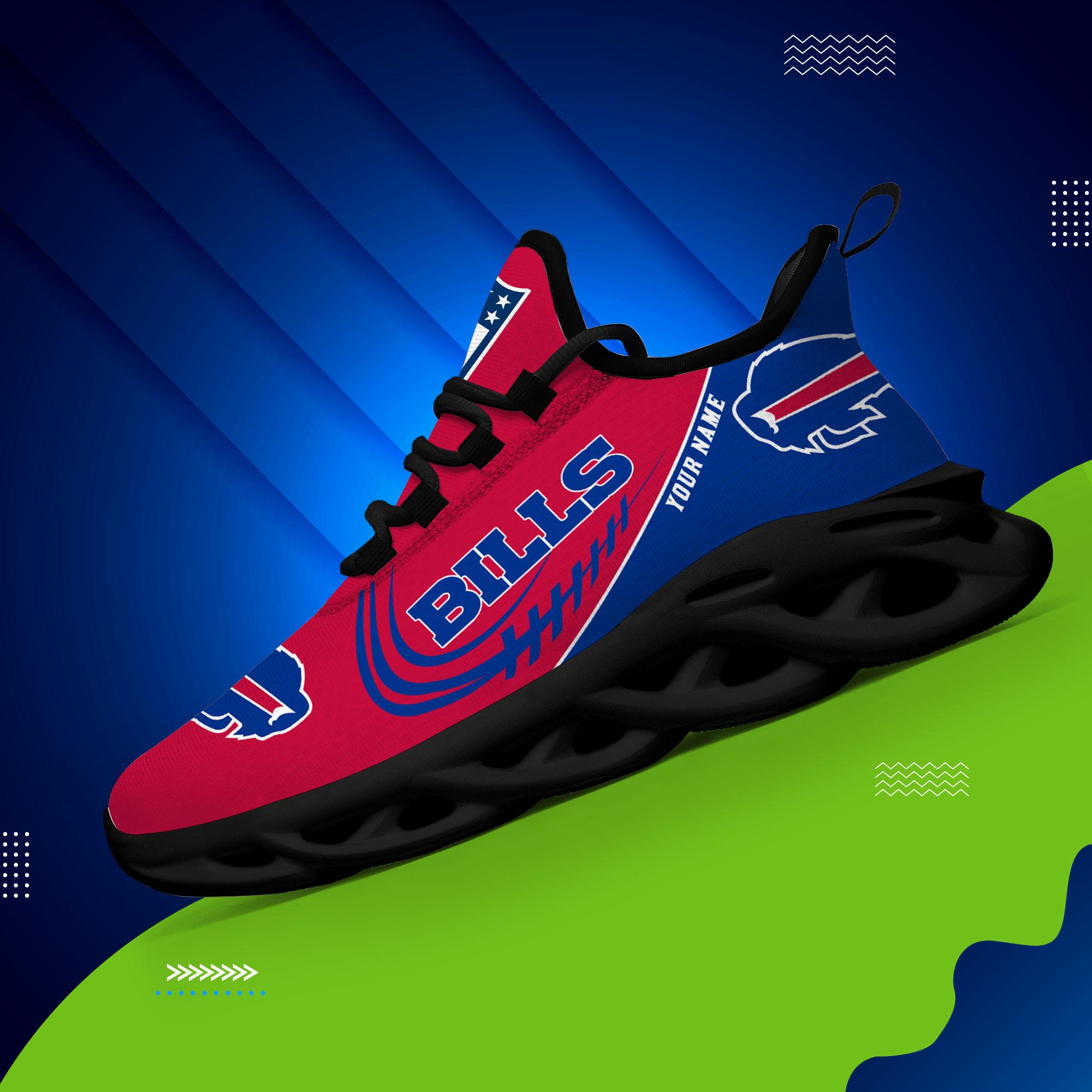 Buffalo Bills Max Soul Shoes Sneakers For Men And Women