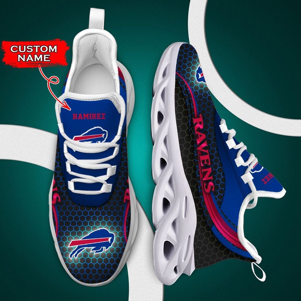 Buffalo Bills Max Soul Shoes Sneakers For Men And Women