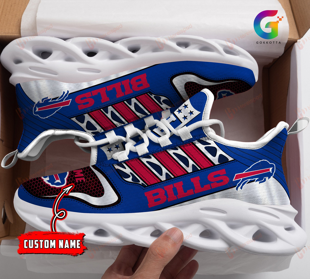 Buffalo Bills Max Soul Shoes Sneakers For Men And Women
