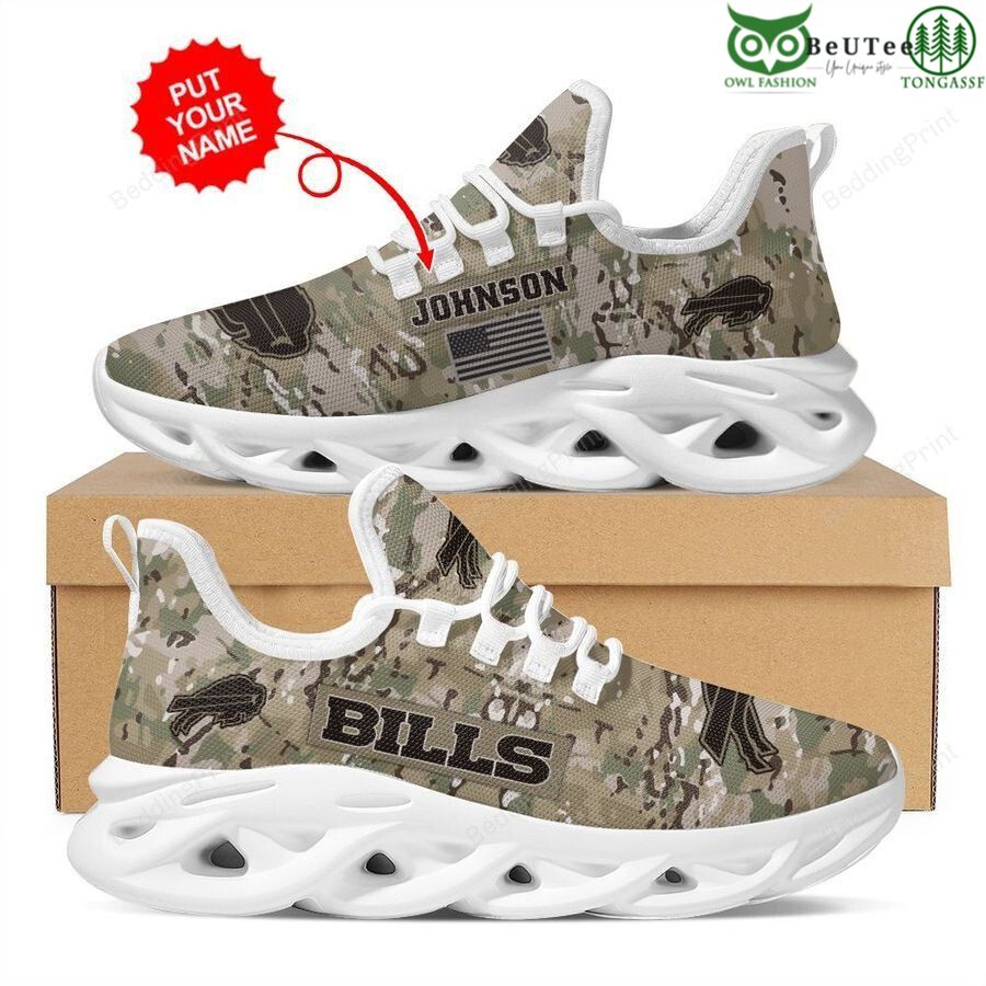 Buffalo Bills Max Soul Shoes Sneakers For Men And Women