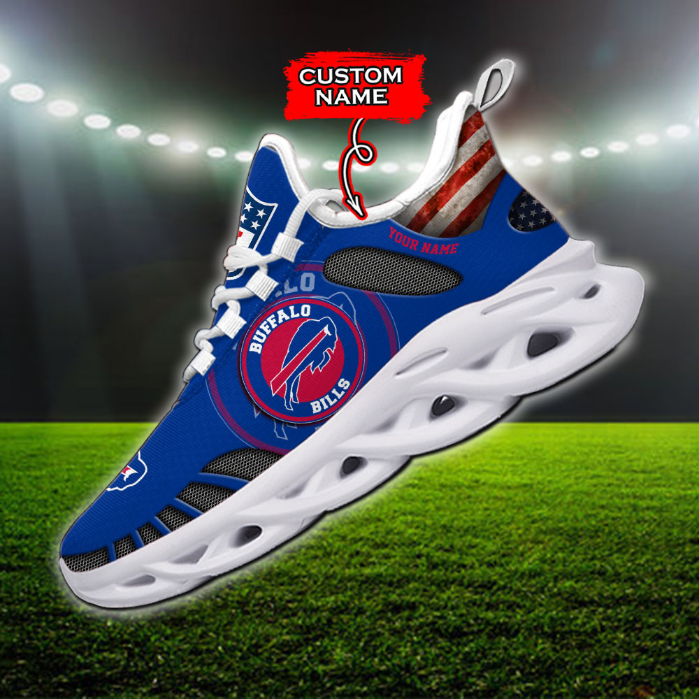 Buffalo Bills NFL Max Soul Shoes Sneakers For Men And Women