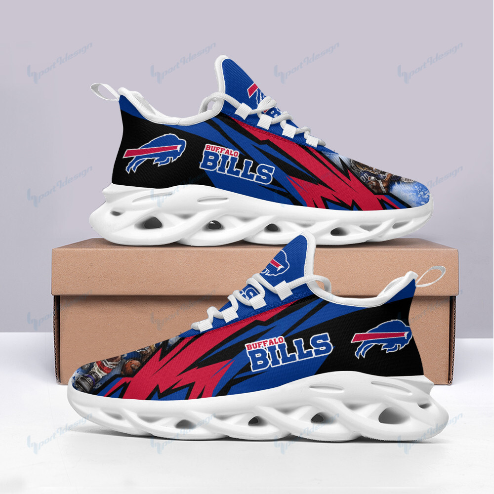 Buffalo Bills NFL Max Soul Shoes Sneakers For Men And Women