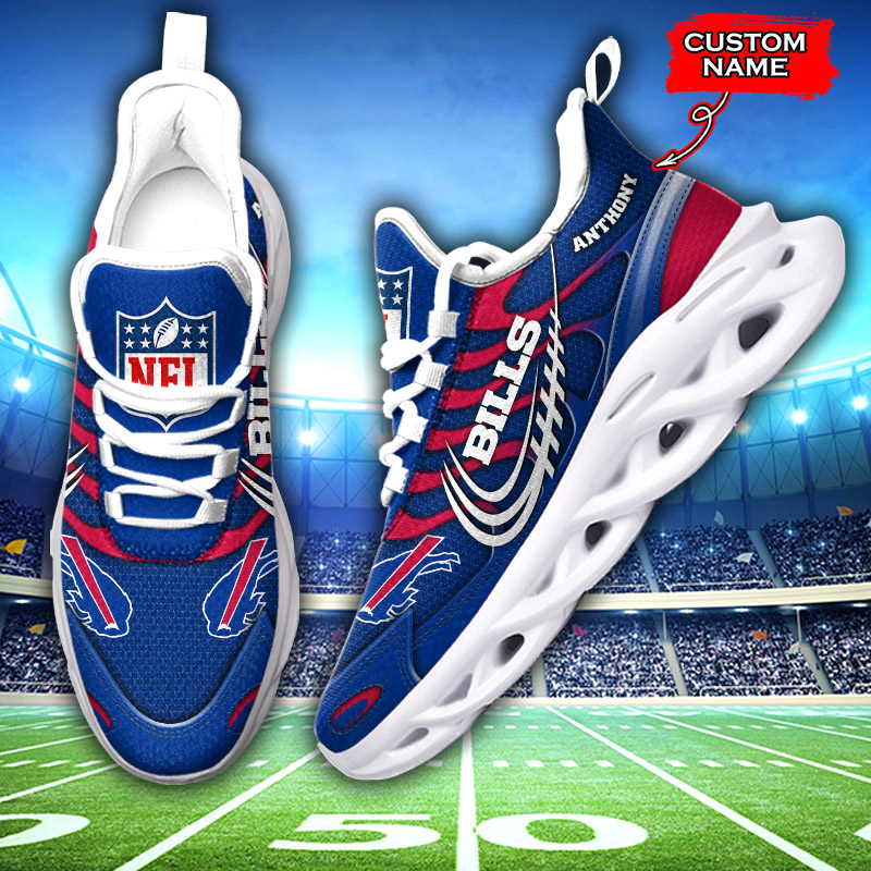 Buffalo Bills NFL Max Soul Shoes Sneakers For Men And Women